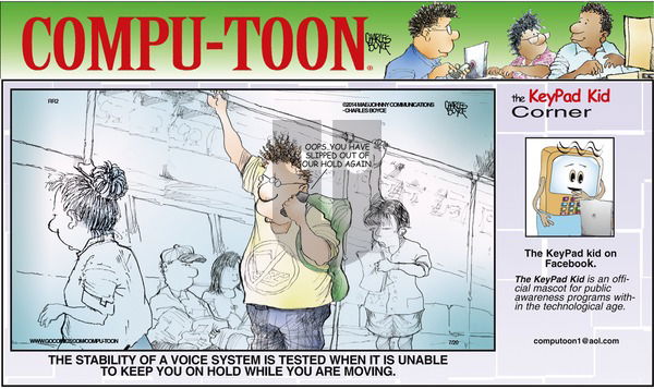 Compu-toon on Sunday July 20, 2014 Comic Strip