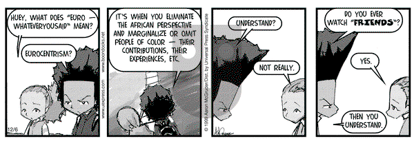 The Boondocks on Friday December 6, 2002 Comic Strip