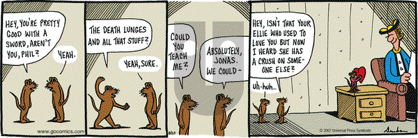 Overboard on Thursday August 23, 2007 Comic Strip
