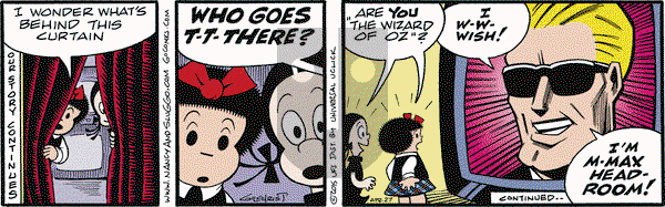 Nancy on Monday April 27, 2015 Comic Strip