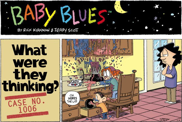 Baby Blues on Sunday November 19, 2006 Comic Strip