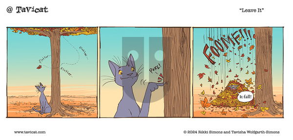 @Tavicat on Monday November 4, 2024 Comic Strip