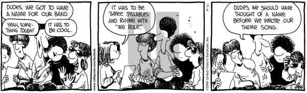 The Buckets on Monday November 21, 2005 Comic Strip