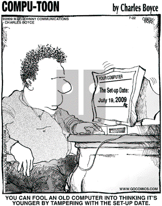 Compu-toon on Wednesday July 22, 2009 Comic Strip