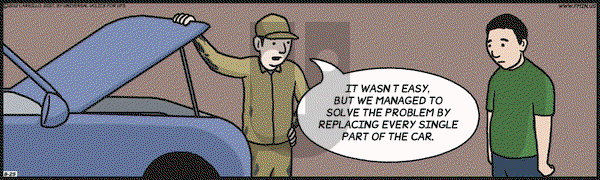 F Minus on Saturday August 25, 2012 Comic Strip