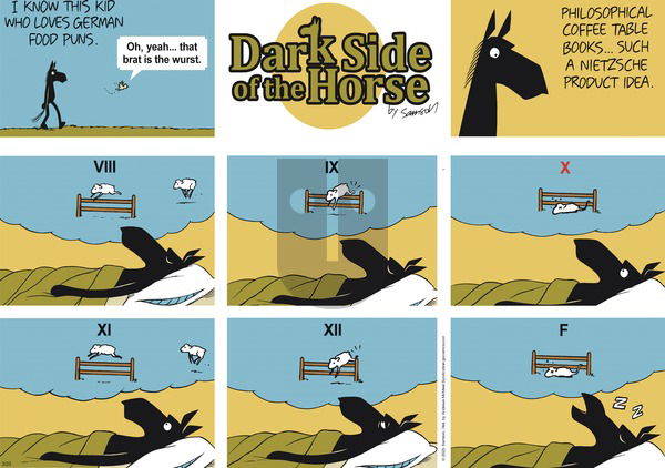 Dark Side of the Horse on Sunday March 23, 2025 Comic Strip