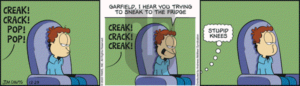 Garfield - Thursday December 29, 2022 Comic Strip