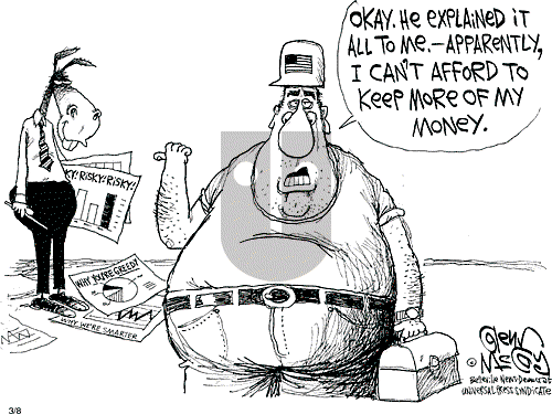 Glenn McCoy on Tuesday November 20, 2001 Comic Strip