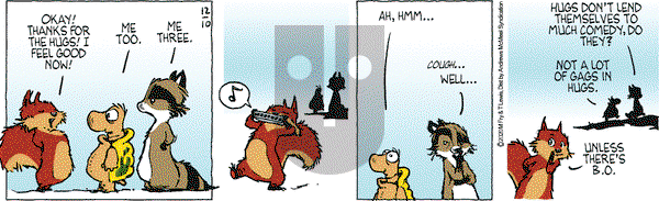 Over the Hedge on Thursday December 10, 2020 Comic Strip