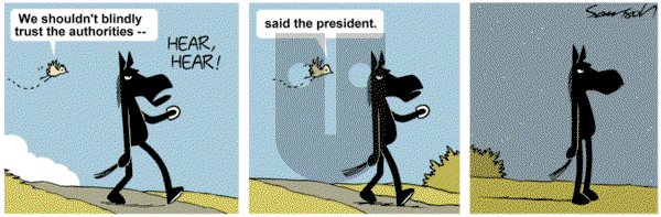 Dark Side of the Horse - Thursday March 6, 2014 Comic Strip