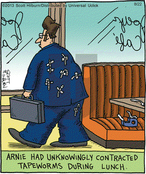 The Argyle Sweater on Thursday August 22, 2013 Comic Strip