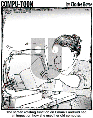 Compu-toon on Saturday May 13, 2017 Comic Strip
