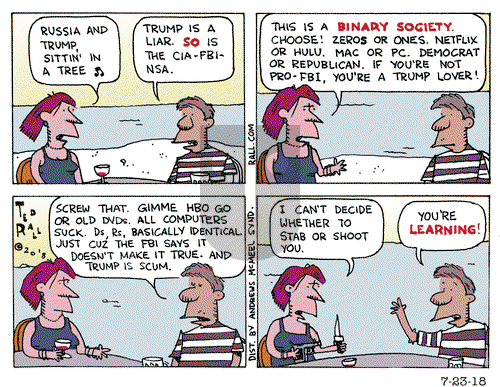 Ted Rall on Monday July 23, 2018 Comic Strip
