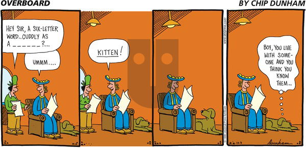 Overboard on Sunday October 3, 1999 Comic Strip