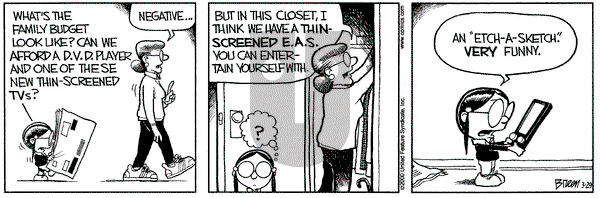 Grand Avenue on Wednesday March 29, 2000 Comic Strip