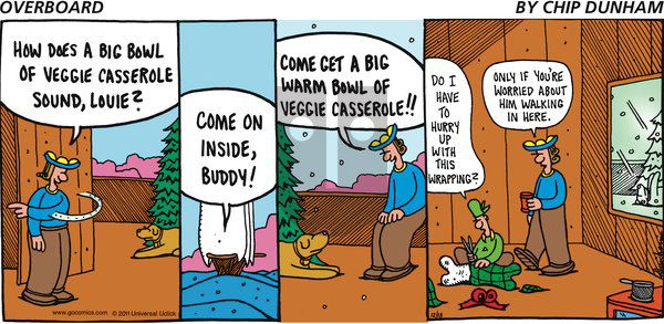 Overboard on Sunday December 18, 2011 Comic Strip