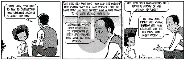 The Boondocks on Friday December 29, 2006 Comic Strip