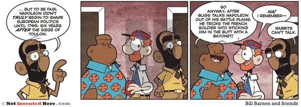 Not Invented Here - Tuesday November 22, 2016 Comic Strip