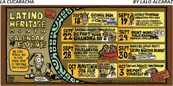 La Cucaracha on Sunday September 18, 2005 Comic Strip