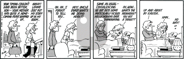 Doonesbury - Monday December 23, 1974 Comic Strip