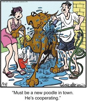 Marmaduke on Wednesday July 4, 2012 Comic Strip