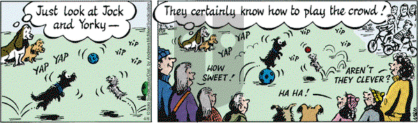 Fred Basset on Monday April 6, 2020 Comic Strip