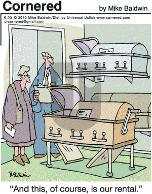 Cornered on Saturday May 29, 2010 Comic Strip