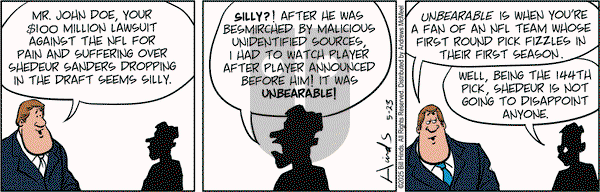 Tank McNamara on Friday May 23, 2025 Comic Strip