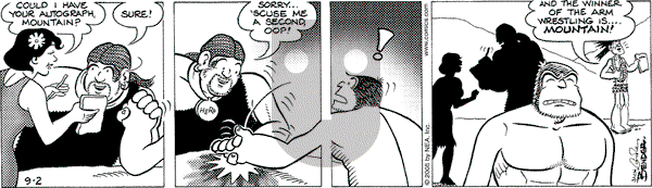 Alley Oop on Friday September 2, 2005 Comic Strip