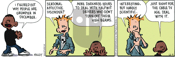 Frazz - Wednesday December 9, 2009 Comic Strip