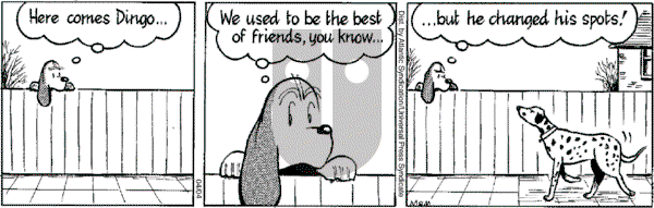 Fred Basset on Wednesday April 4, 2007 Comic Strip