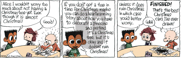 Cul de Sac on Friday December 16, 2016 Comic Strip