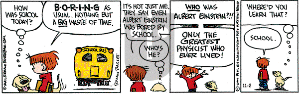 Red and Rover on Friday November 2, 2001 Comic Strip
