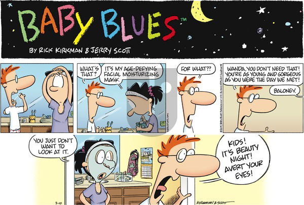 Baby Blues on Sunday March 10, 2019 Comic Strip