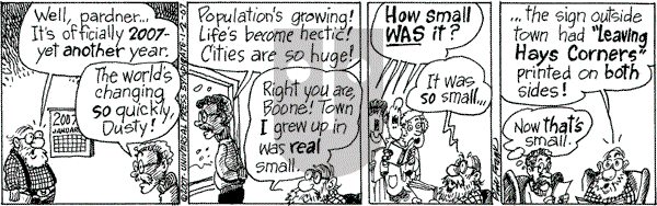The Elderberries on Tuesday January 2, 2007 Comic Strip