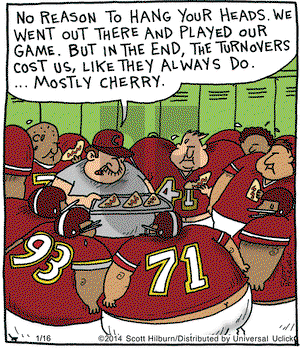 The Argyle Sweater on Thursday January 16, 2014 Comic Strip