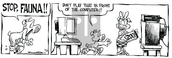 The Grizzwells on Thursday April 14, 1994 Comic Strip