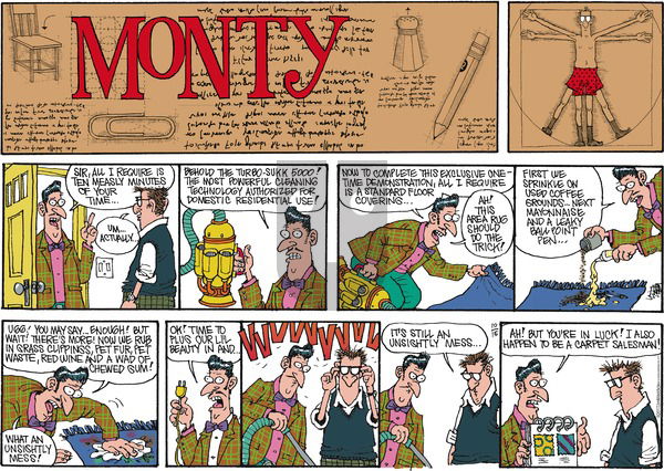 Monty on Sunday October 15, 2017 Comic Strip