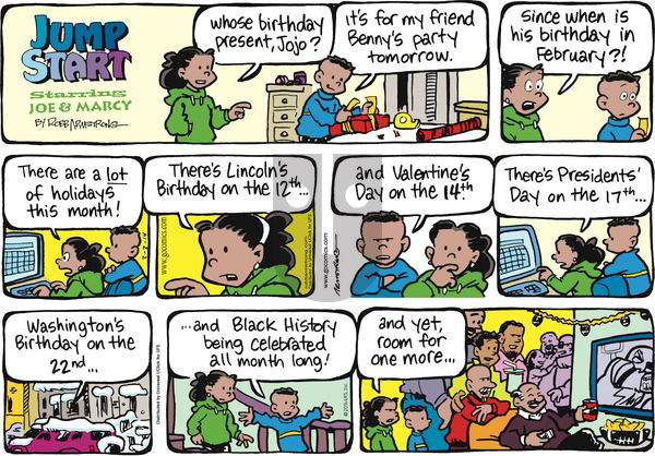 JumpStart on Sunday February 2, 2014 Comic Strip