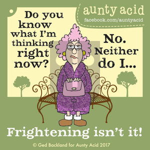 Aunty Acid on Sunday December 10, 2017 Comic Strip