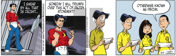 Baldo on Friday August 5, 2011 Comic Strip