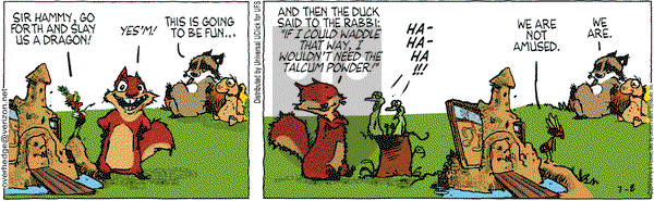 Over the Hedge on Friday July 8, 2011 Comic Strip
