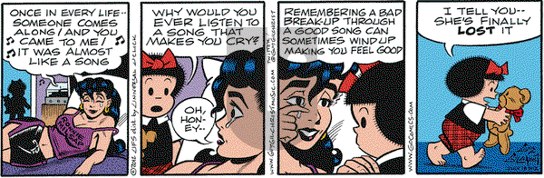 Nancy on Wednesday July 18, 2012 Comic Strip