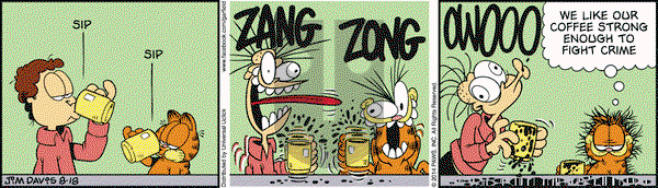 Garfield on Monday August 18, 2014 Comic Strip