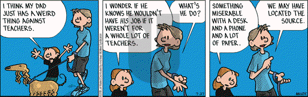 Frazz on Friday July 27, 2018 Comic Strip