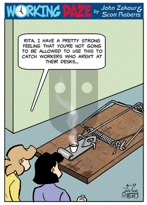 Working Daze - Wednesday April 17, 2024 Comic Strip