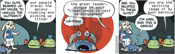 Bleeker: The Rechargeable Dog on Friday February 21, 2025 Comic Strip