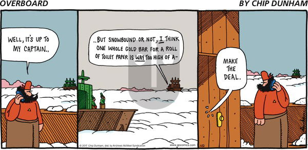 Overboard on Sunday January 22, 2017 Comic Strip