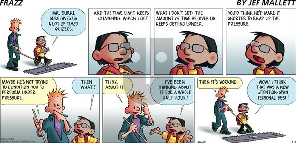 Frazz on Sunday May 4, 2025 Comic Strip