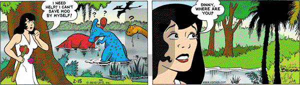 Alley Oop on Monday February 15, 2010 Comic Strip